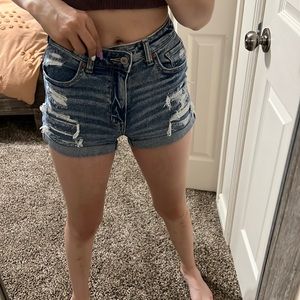 American eagle crossover Mom shorts